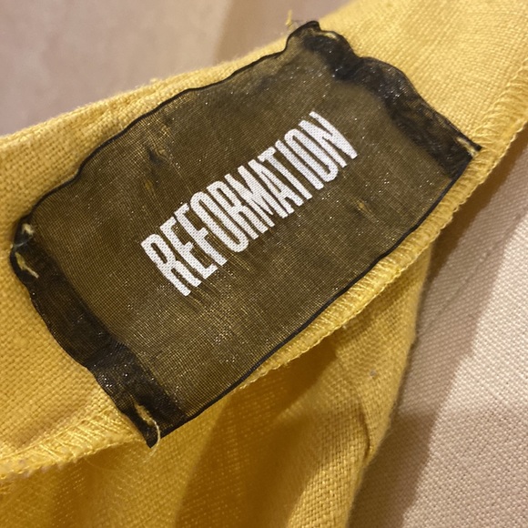 REFORMATION LINEN DRESS - Picture 5 of 5